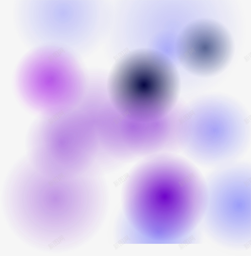 紫色梦幻背景png免抠素材_新图网 https://ixintu.com 光圈 图案 圆圈 梦幻 清新 紫色 背景 边框纹理