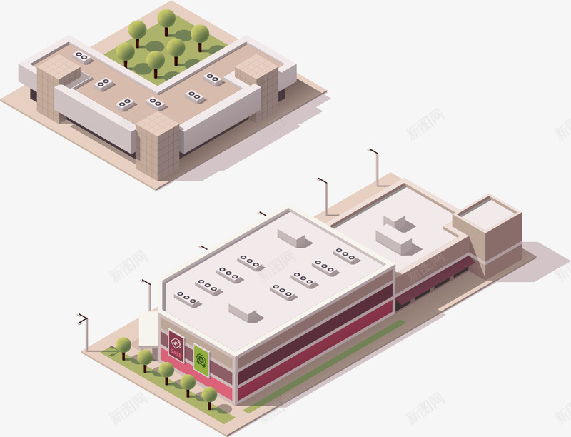 建筑高楼城镇都市地产立体房屋模png免抠素材_新图网 https://ixintu.com 地产 城市 城镇 建筑 立体房屋模型 都市 高楼