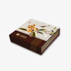 中国传统月饼月饼礼盒高清图片