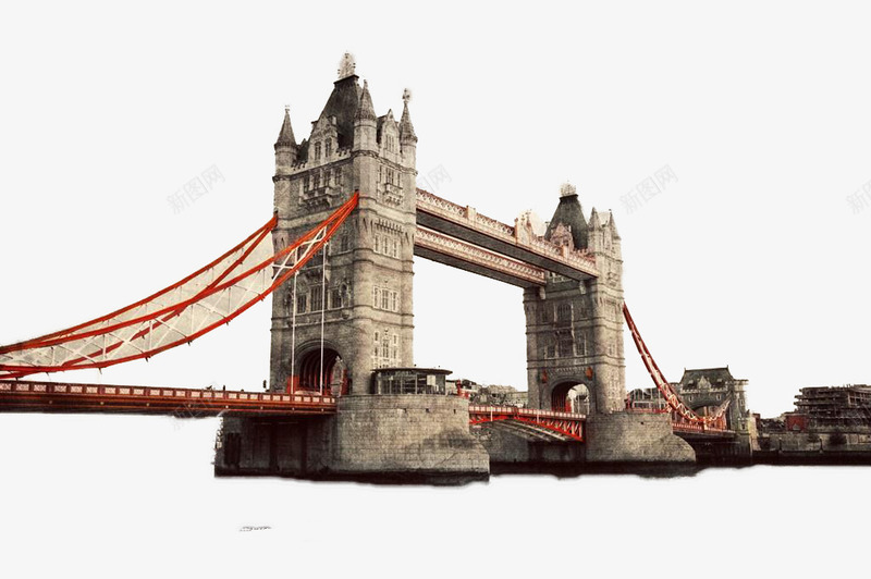大桥psd免抠素材_新图网 https://ixintu.com 伦敦大桥 旅游 景点 桥