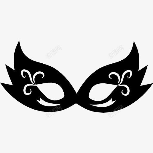 女性的狂欢节面具图标png_新图网 https://ixintu.com 包括女性 女性 狂欢节 盖 眼睛 神秘 面具