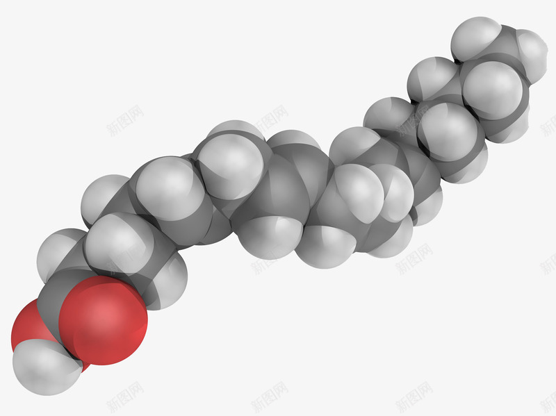 酸性分子模型立体插画png免抠素材_新图网 https://ixintu.com 原子 含脂肪 氧 灰色 球体 白色 碳 红色 细胞 膜 酸性分子模型立体插画