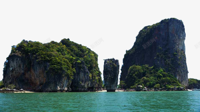 泰国普吉岛png免抠素材_新图网 https://ixintu.com 山峰 摄影 旅游景点 普吉岛 普吉岛风景 树林 泰国 海洋 自然 阳光 风景