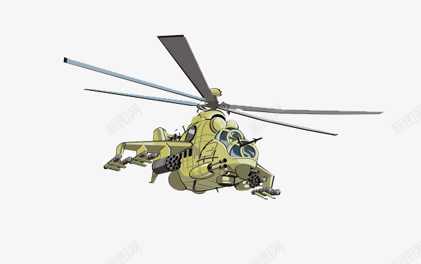 直升飞机阿帕奇战斗机png免抠素材_新图网 https://ixintu.com 战斗机 模型 直升飞机 阿帕奇