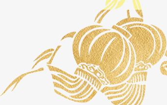 金色灯笼手绘简图png免抠素材_新图网 https://ixintu.com 挂饰 新年灯笼 漂浮 穗子 简图 装饰 金色灯笼