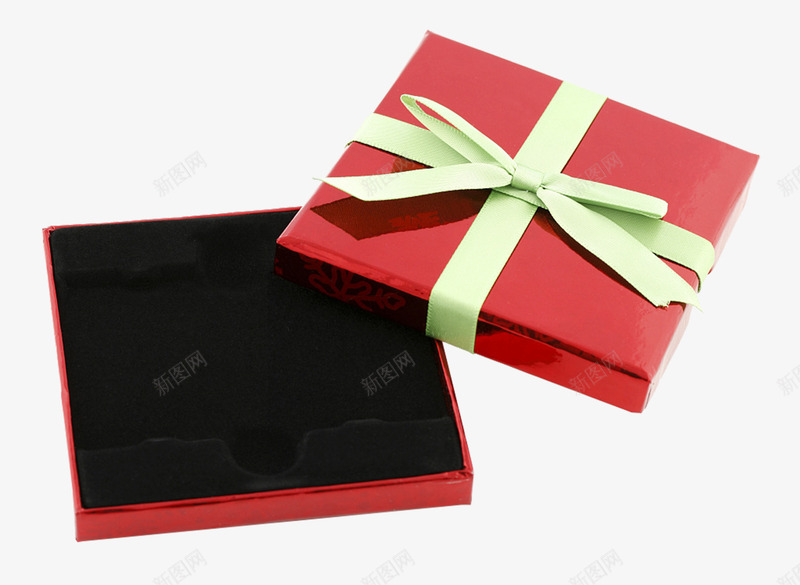扁形红色礼盒png免抠素材_新图网 https://ixintu.com 圣诞礼物 开着的 扁形礼物盒 生日礼物 礼物盒 礼盒 空的 空礼盒 红色礼盒 纸盒子 高档包装盒