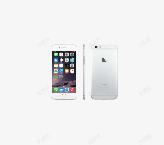 iPhone6手机模型png免抠素材_新图网 https://ixintu.com iPhone6模板 免抠元素 免费下载 手机 灰色 电子产品 苹果 苹果6