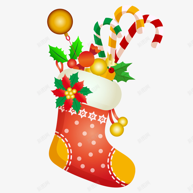 手绘圣诞袜子礼物元素png免抠素材_新图网 https://ixintu.com 冬季 卡通 圣诞 圣诞夜 圣诞狂欢 圣诞节 手绘 礼物 节日 袜子 装饰