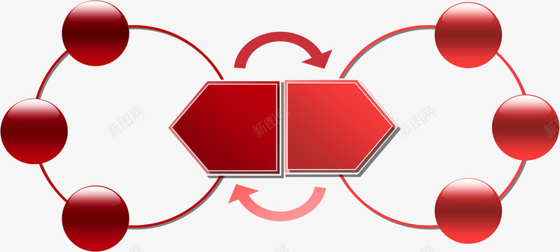 红色圆圈步骤png免抠素材_新图网 https://ixintu.com 圆圈 步骤 红色 转化