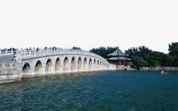 孔桥颐和园十七孔桥景点高清图片
