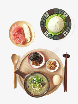 日本套餐食物套餐搭配高清图片
