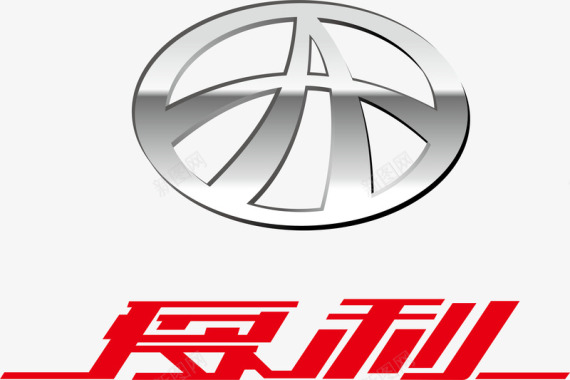 夏利汽车logo矢量图图标图标
