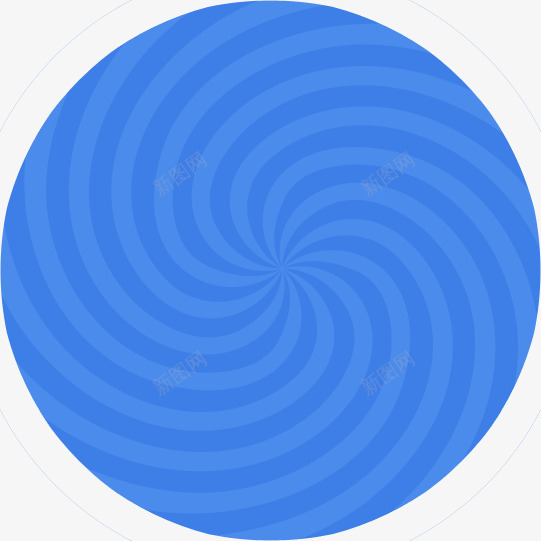 蓝色圆圈甜甜圈png免抠素材_新图网 https://ixintu.com 圆圈 甜甜圈 蓝色