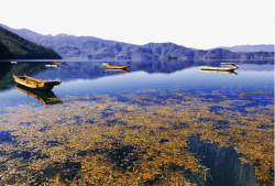 旅游景区泸沽湖著名泸沽湖高清图片