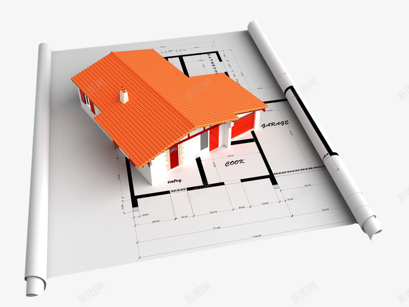 房子模型png免抠素材_新图网 https://ixintu.com png图片素材 免费png元素 免费png素材 房地产 房型图 房屋 生活百科