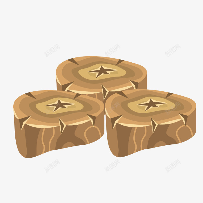 木质手绘树根png免抠素材_新图网 https://ixintu.com 创意 展示 形状 时尚 木头 模型 物体 艺术