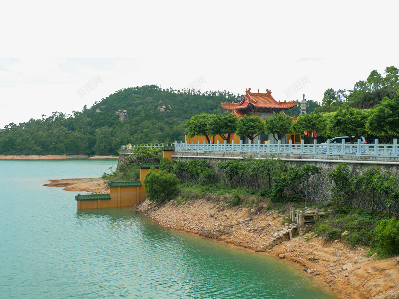 珠海金台寺风景大图png免抠素材_新图网 https://ixintu.com 名胜古迹 图库 地方景点 实物图 摄影 摄影图片 旅游摄影 清晰 湖水 珠海金台寺 风景名胜 高清图片 高精度