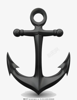 船矛纹身黑白船矛图案图标高清图片