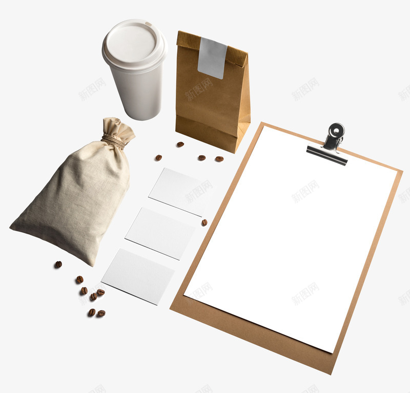 模型书夹子psd_新图网 https://ixintu.com 信封 包装 夹子 形状 纸盒 食物
