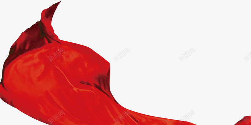 飘动的红色绸带png免抠素材_新图网 https://ixintu.com 丝绸飘带 红色 红色绸带 绸带 舞动的红色丝绸 飘动 飘动的绸带