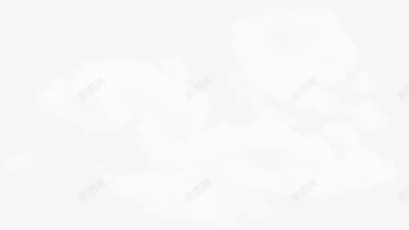 白色天空装饰背景png免抠素材_新图网 https://ixintu.com 天空 白色 背景 装饰