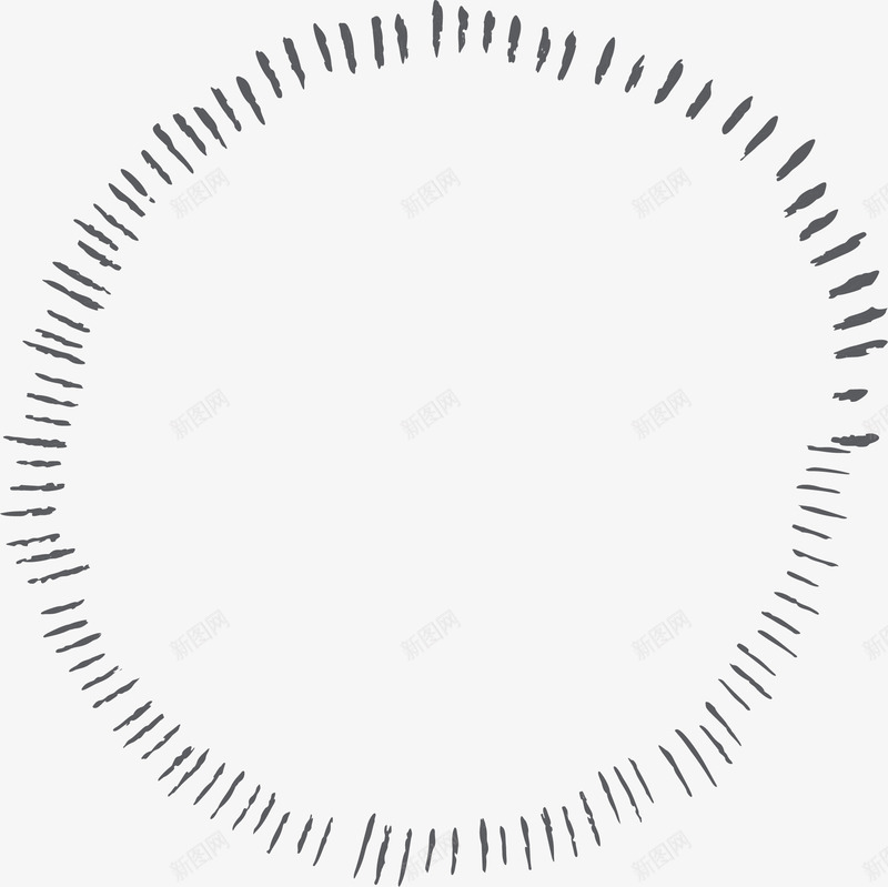 黑色圆圈png免抠素材_新图网 https://ixintu.com 可爱矢量圆圈 圆圈 圆形 虚线圆 虚线圆素材 虚线圈