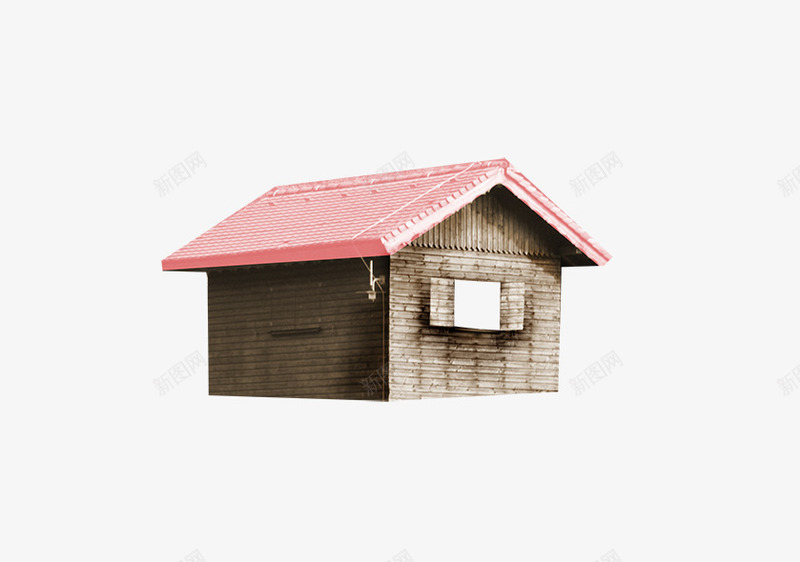 木房装饰png免抠素材_新图网 https://ixintu.com 城市建筑 小木屋 房子模型 柴房