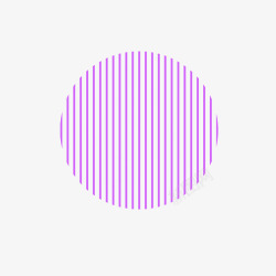 紫色简约线条圆圈效果元素素材