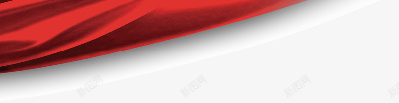 红色丝绸边角装饰png免抠素材_新图网 https://ixintu.com 丝绸 红色 装饰 边角