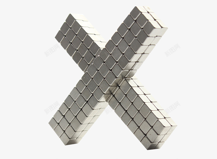 十字架形状磁石块png免抠素材_新图网 https://ixintu.com 玩具方块 磁力玩具形状 磁石 磁石玩具