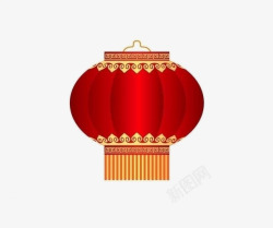 中国元素灯笼中国风红色灯笼素材