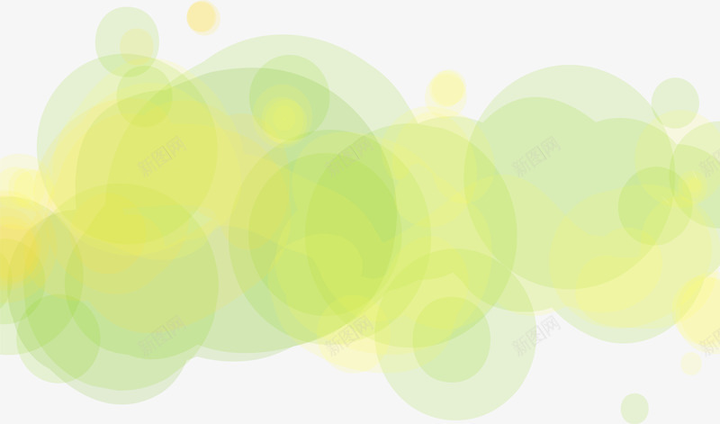 手绘绿色圆圈矢量图ai免抠素材_新图网 https://ixintu.com 创意 唯美 圆圈 手绘 抽象 水彩 渐变 绿色 矢量图