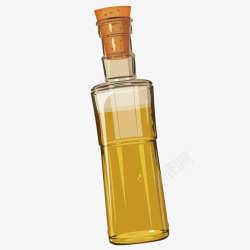 油脂瓶子素材