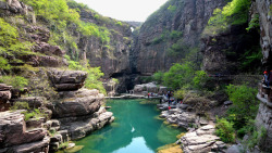 河南景区河南红石峡景区四高清图片