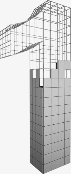 数字1模型建筑素材