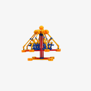 旋转木马模型png免抠素材_新图网 https://ixintu.com 旋转木马 木马 模型 积木