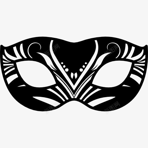 狂欢节面具遮住眼睛图标png_新图网 https://ixintu.com 服装 服饰 狂欢节 盖 眼睛 神秘的 面具