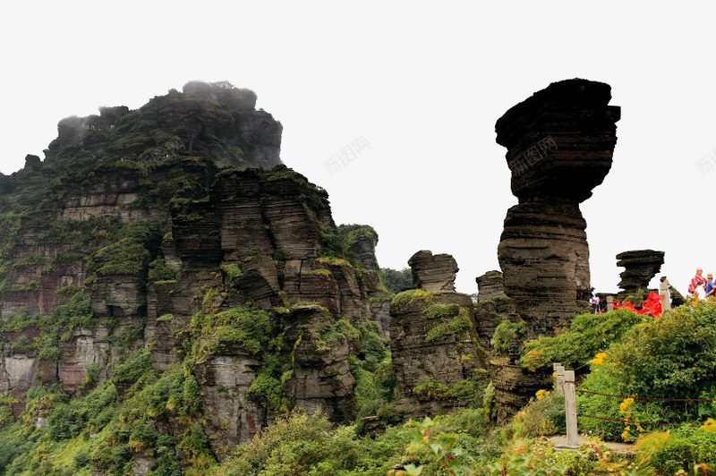 贵州梵净山风景png免抠素材_新图网 https://ixintu.com 旅游 景点 美景 贵州 风景