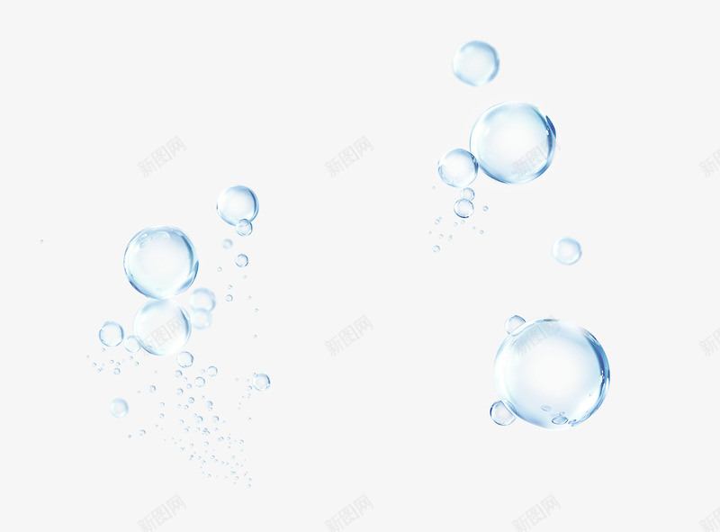 水中的气泡气泡png免抠素材_新图网 https://ixintu.com 气泡 水中气泡 水泡 泡泡
