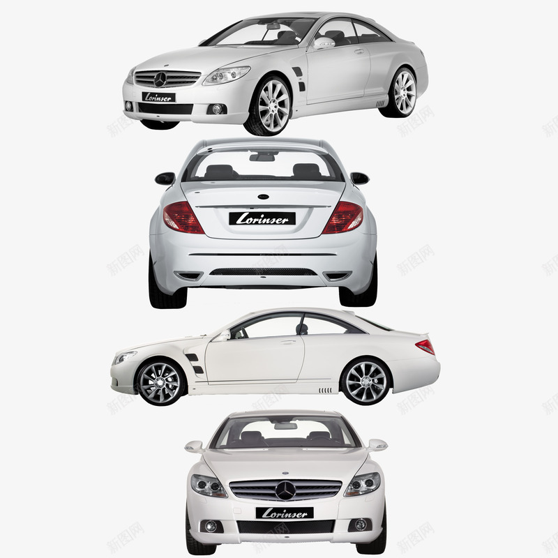 银色汽车轿车png免抠素材_新图网 https://ixintu.com 一排汽车 奔驰 小型轿车 白色 轿车 高清
