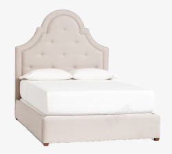 枕头模型床品3d卡通家具床高清图片