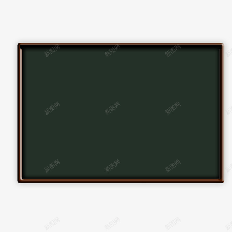 黑板模型png免抠素材_新图网 https://ixintu.com 学习 学校 教室 模型 黑板