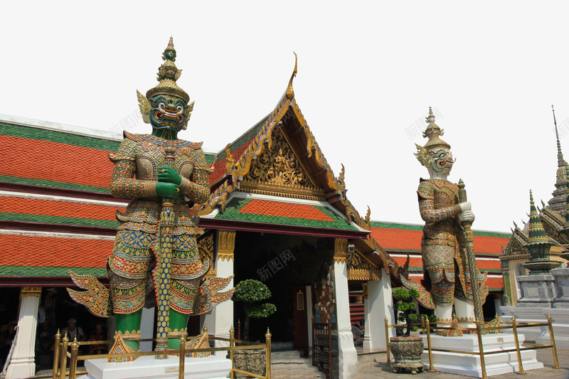 泰国寺庙古建筑png免抠素材_新图网 https://ixintu.com 房子 模型 泰国特色寺庙