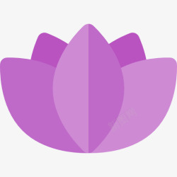冥想瑜伽莲花图标高清图片