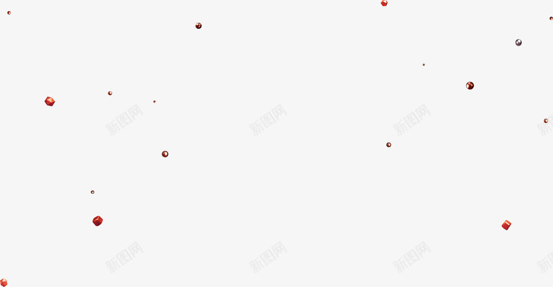 红色简约圆圈漂浮png免抠素材_新图网 https://ixintu.com 免抠PNG 圆圈 漂浮素材 简约 红色