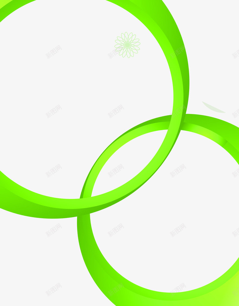 扁平风格质感绿色的圆圈png免抠素材_新图网 https://ixintu.com 圆圈 扁平 绿色 质感 风格