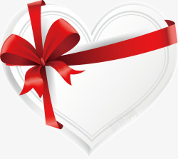 拆开的爱心礼盒红色蝴蝶结爱心礼盒图形图标矢量图高清图片