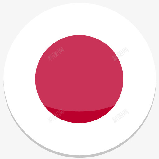 日本平圆世界国旗图标集png_新图网 https://ixintu.com japan 日本