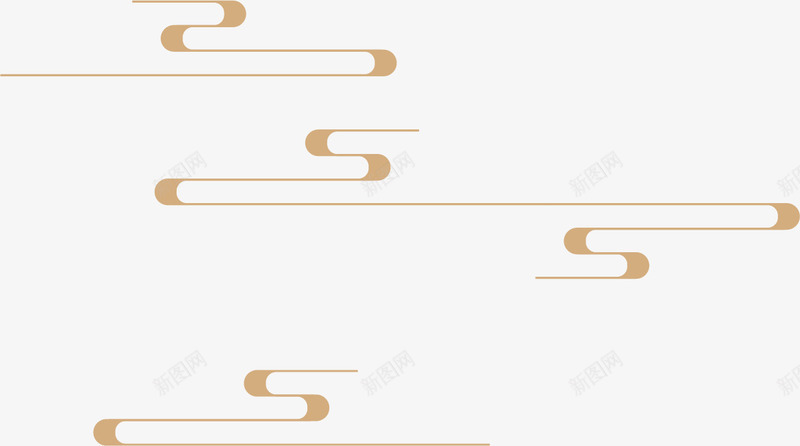 祥云中式云纹复古古典装饰线条矢量图ai免抠素材_新图网 https://ixintu.com 中式 云纹 云纹图腾 云纹符号 古典 国朝风 复古 如意纹 矢量图 祥云 祥云背光 线条 装饰