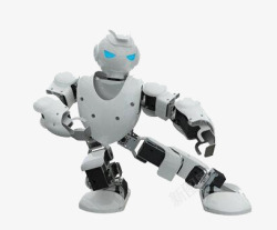 灰白色的机器人机器人高清图片